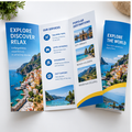 Tri-fold leaflet printing