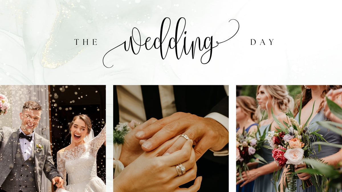 Green and white watercolour floral wedding welcome board image 2