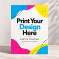 Print Your Design poster printing mockup