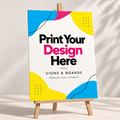 Print Your Design signs and boards mockup